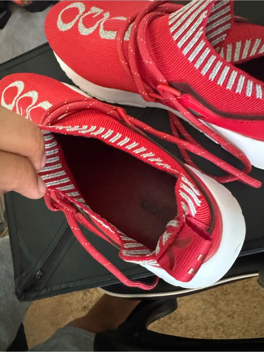 Hugo Boss Red Trainers
